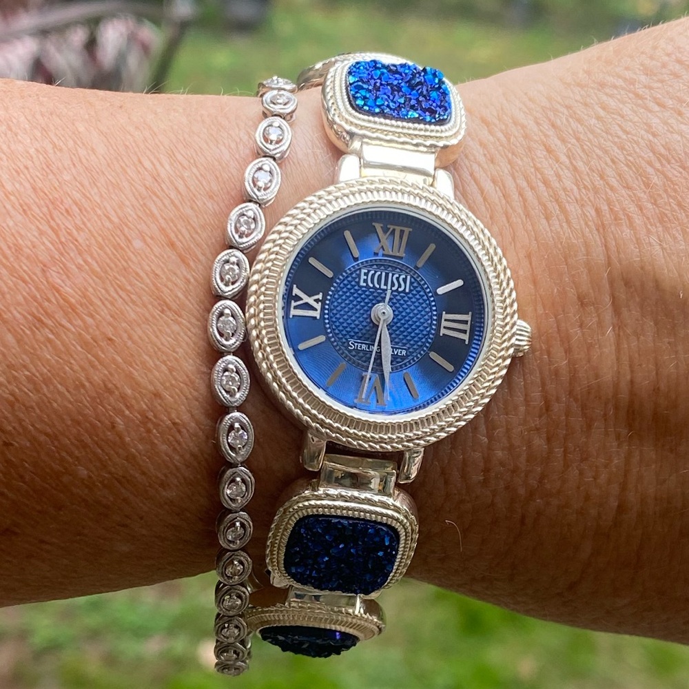 Brand new ladies Ecclissi watch sterling silver